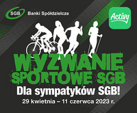 Wyzwanie Sportowe dla Sympatyków SGB 2023